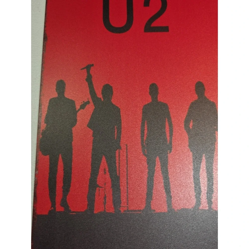 U2 Rustic-looking‎ Metal Sign 8x12 Music Art Wall Decor New